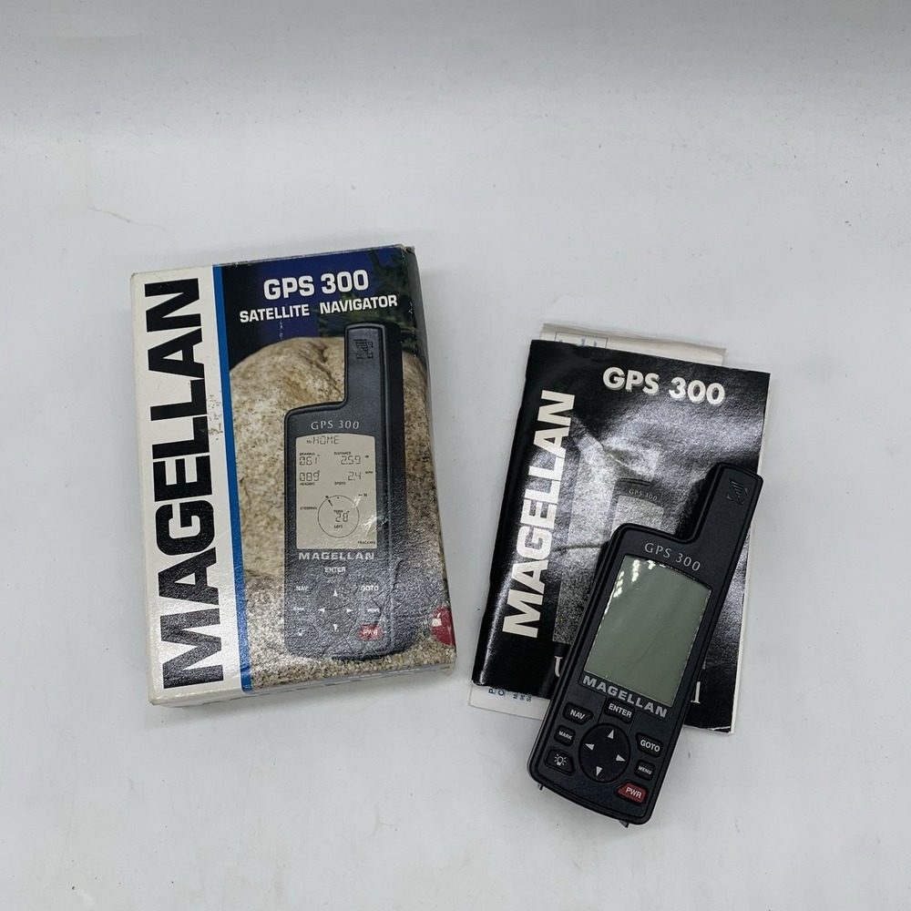 Magellan GPS 300 2.2-Inch Portable Satellite Navigator Handheld GPS W Box